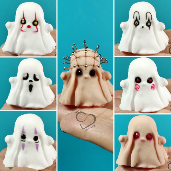 Silicone Baby Ghost Otis - many different versions 
